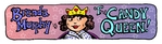 Cartoon image of Brenda Murphy, The Candy Queen.